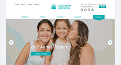 Desktop Screenshot of grameenamerica.org